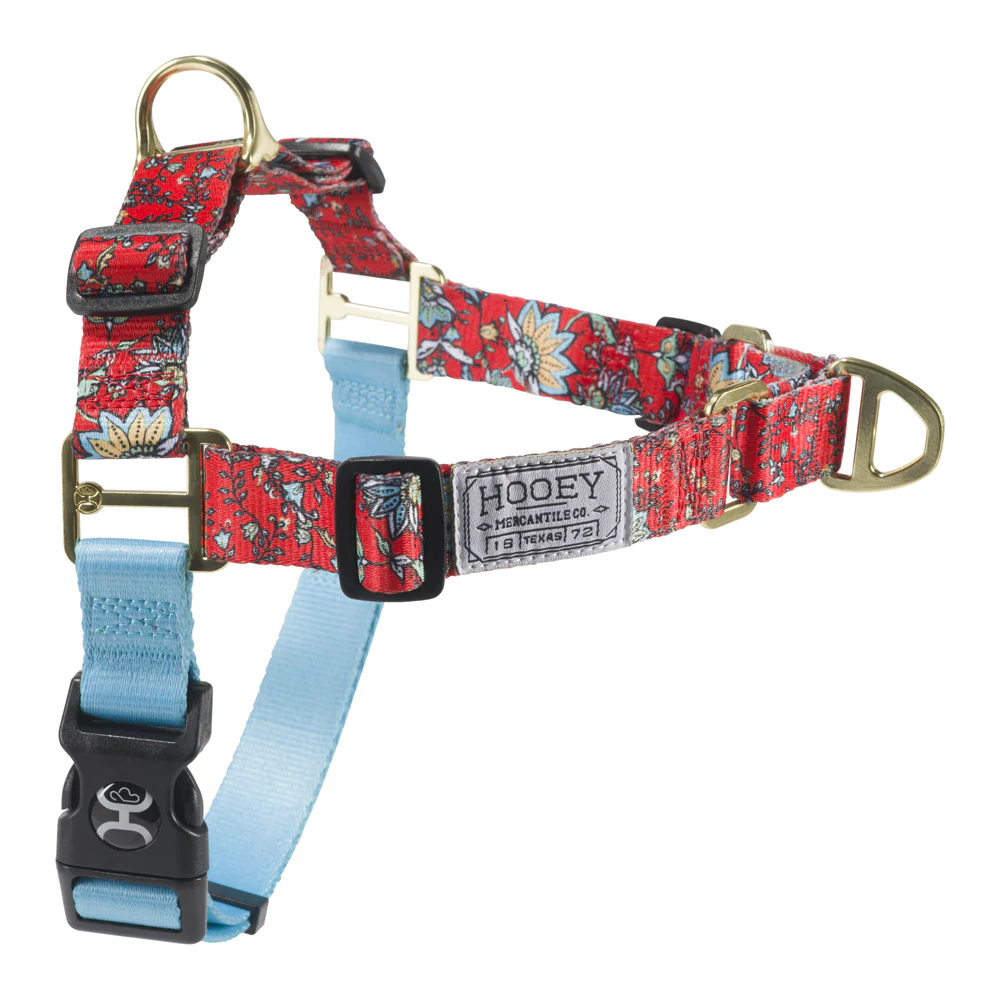 Hooey Pet Walking Harness - Western Floral