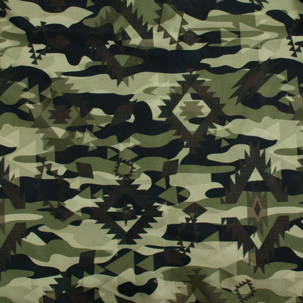 "Hooey Softshell Jacket" Black/Olive - Image 4