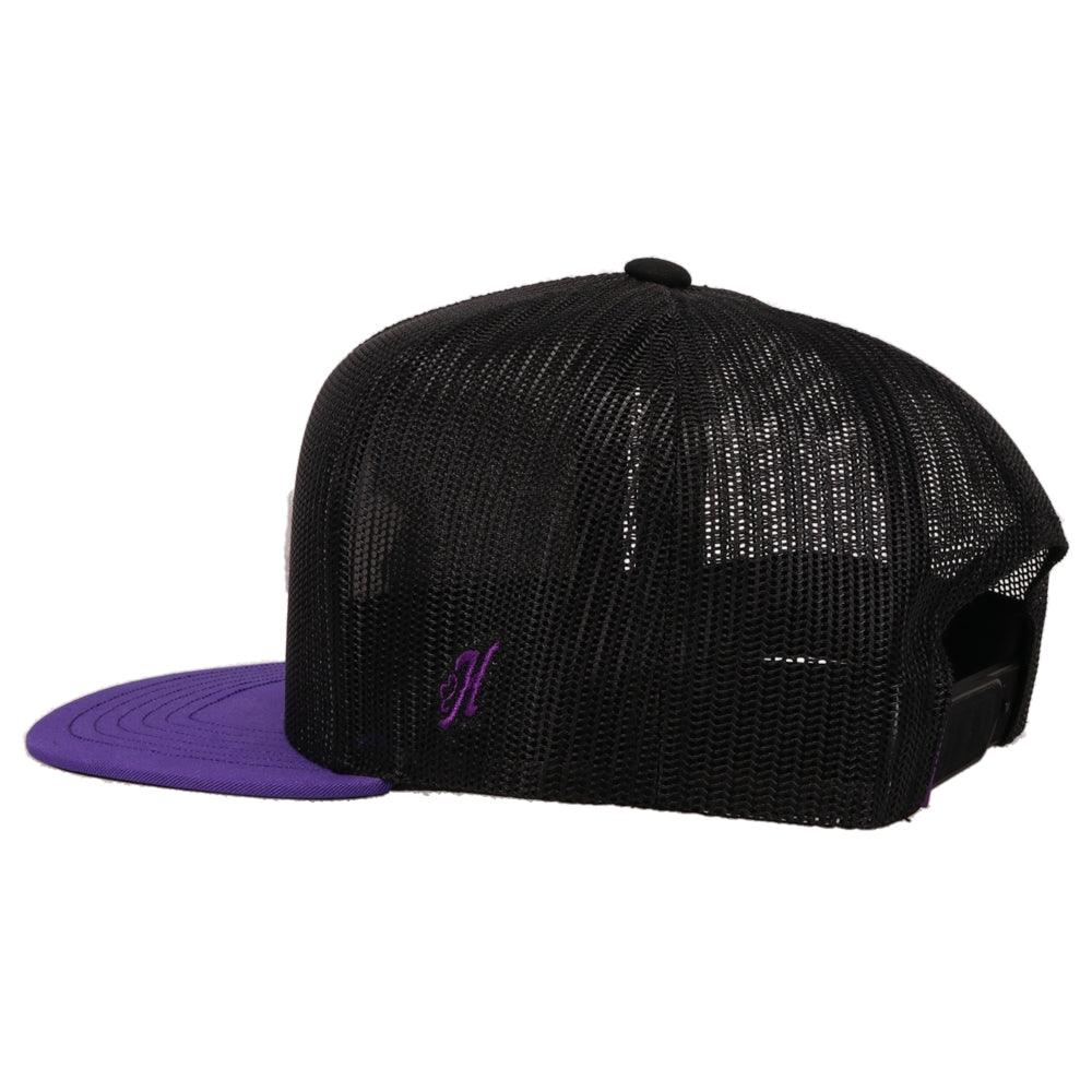 Tarleton State University Hat Black w/Tarleton Logo(Purple/White) - Image 3