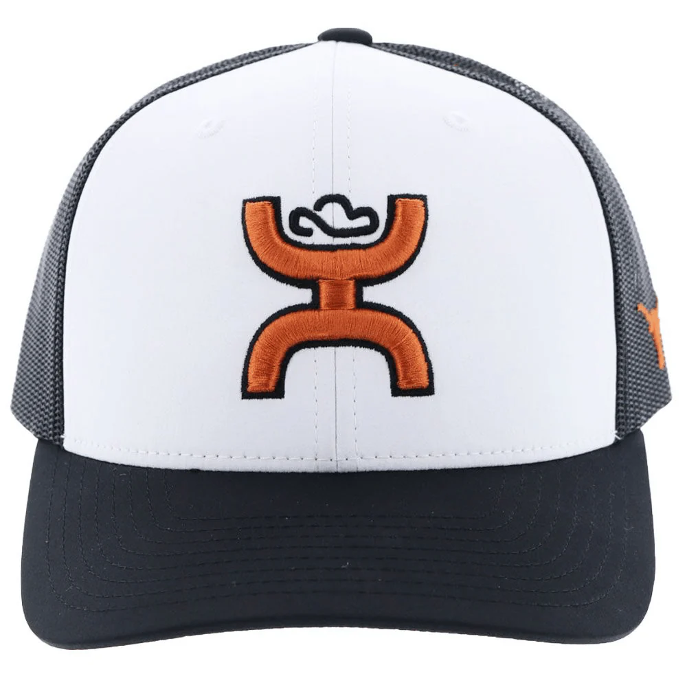 Texas Longhorns Hat w/ Hooey Logo (White/Black) - Image 3