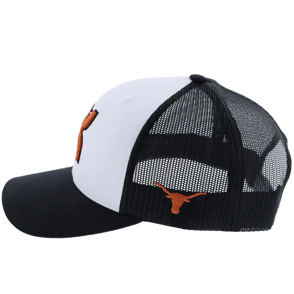 Texas Longhorns Hat w/ Hooey Logo (White/Black) - Image 4