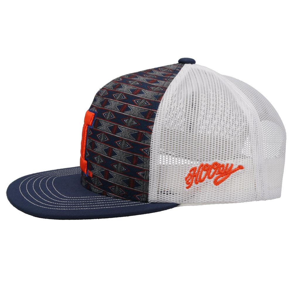 University of Illinois Hat Blue/Orange w/Illinois Logo (Orange) - Image 4