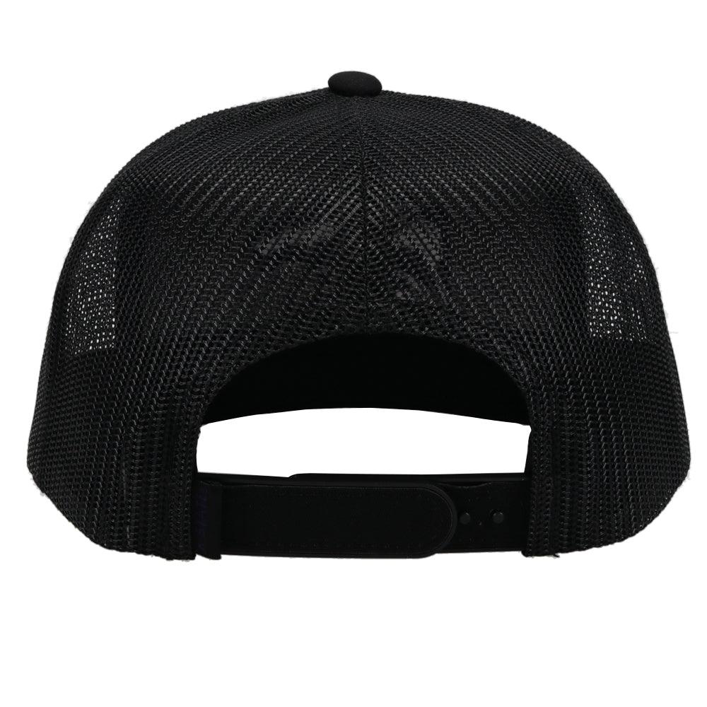 Kansas State University Black Trucker, Kansas State Logo - Image 2