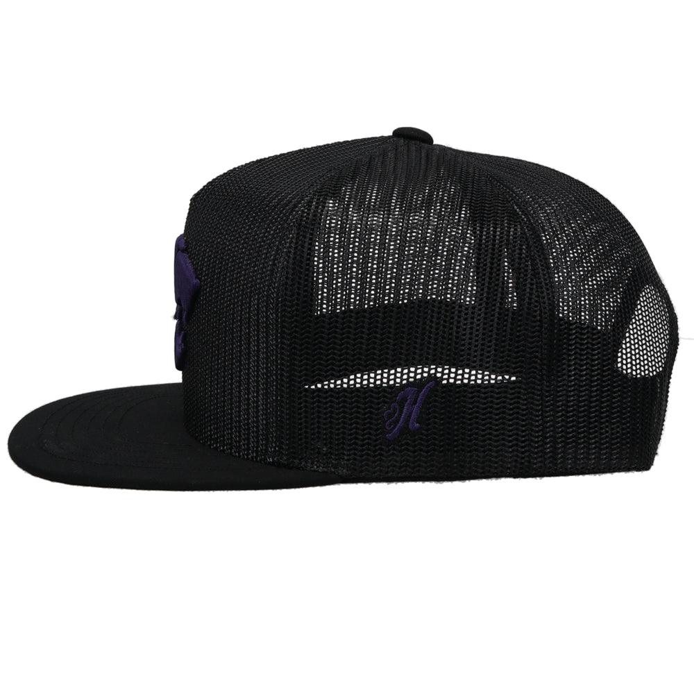 Kansas State University Black Trucker, Kansas State Logo - Image 4