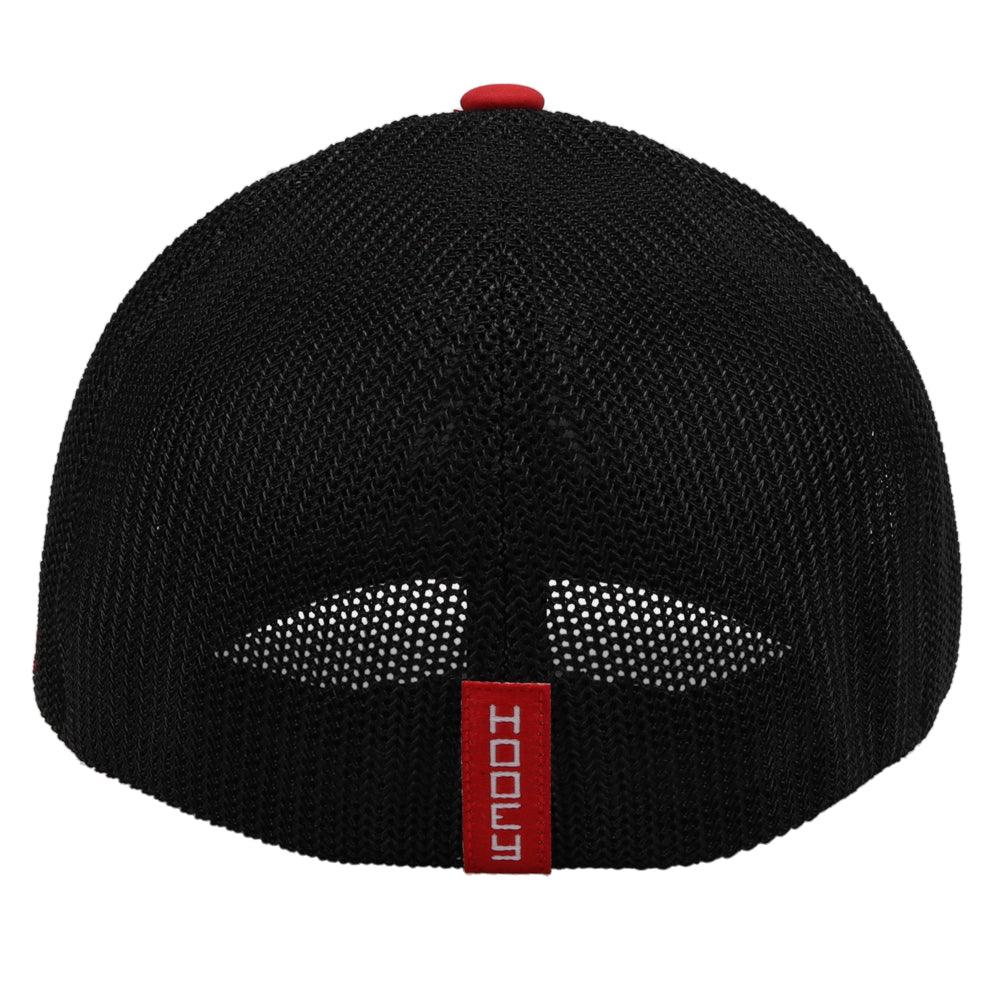 University of Utah Hat Red/Black w/Hooey Logo (Black/White) - Image 2