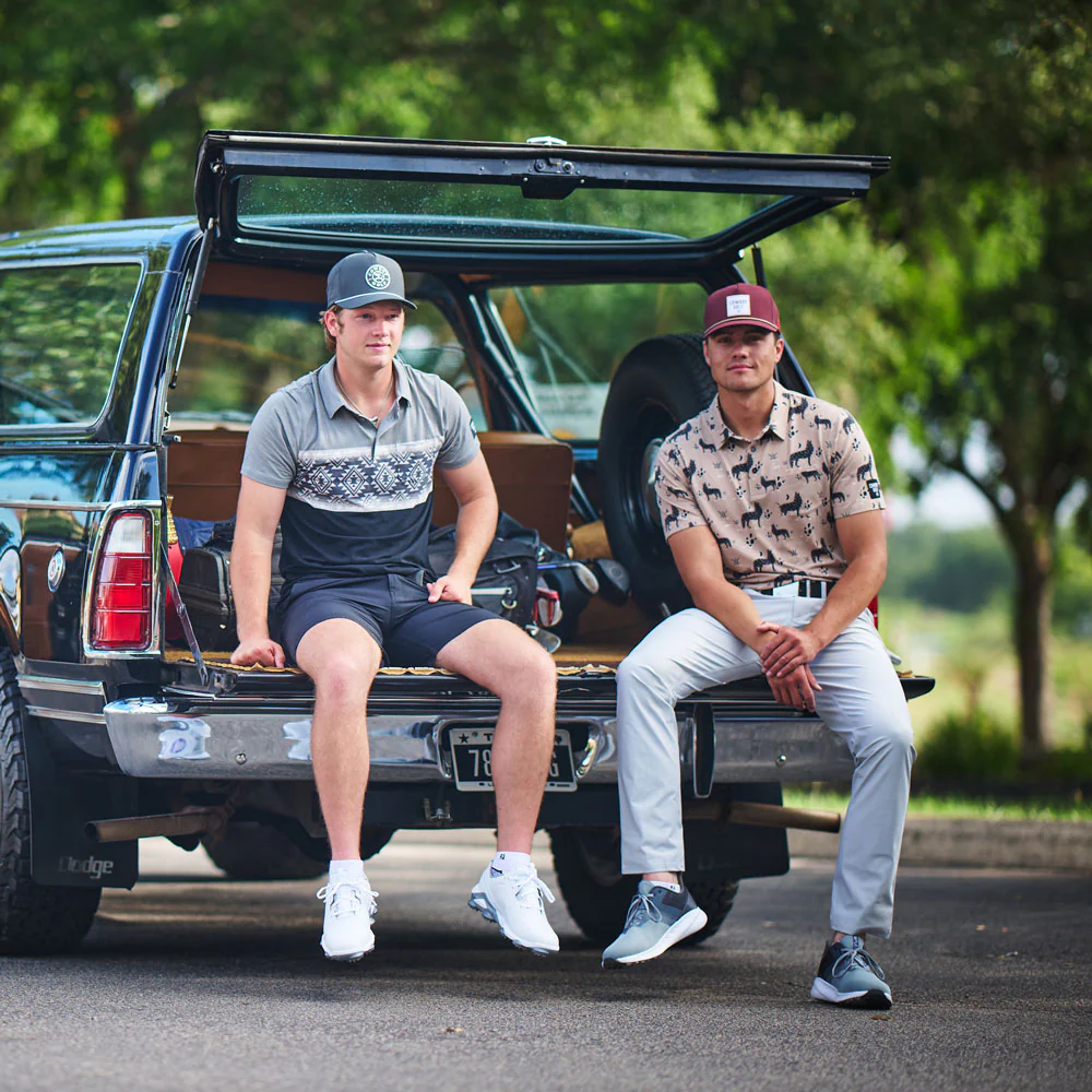 "Hot Shot" Grey/Black w/Aztec Polo - Image 3