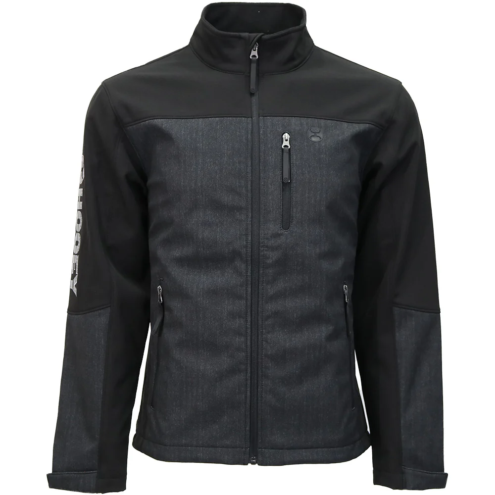 "Jackson" Softshell Jacket Heathered Black