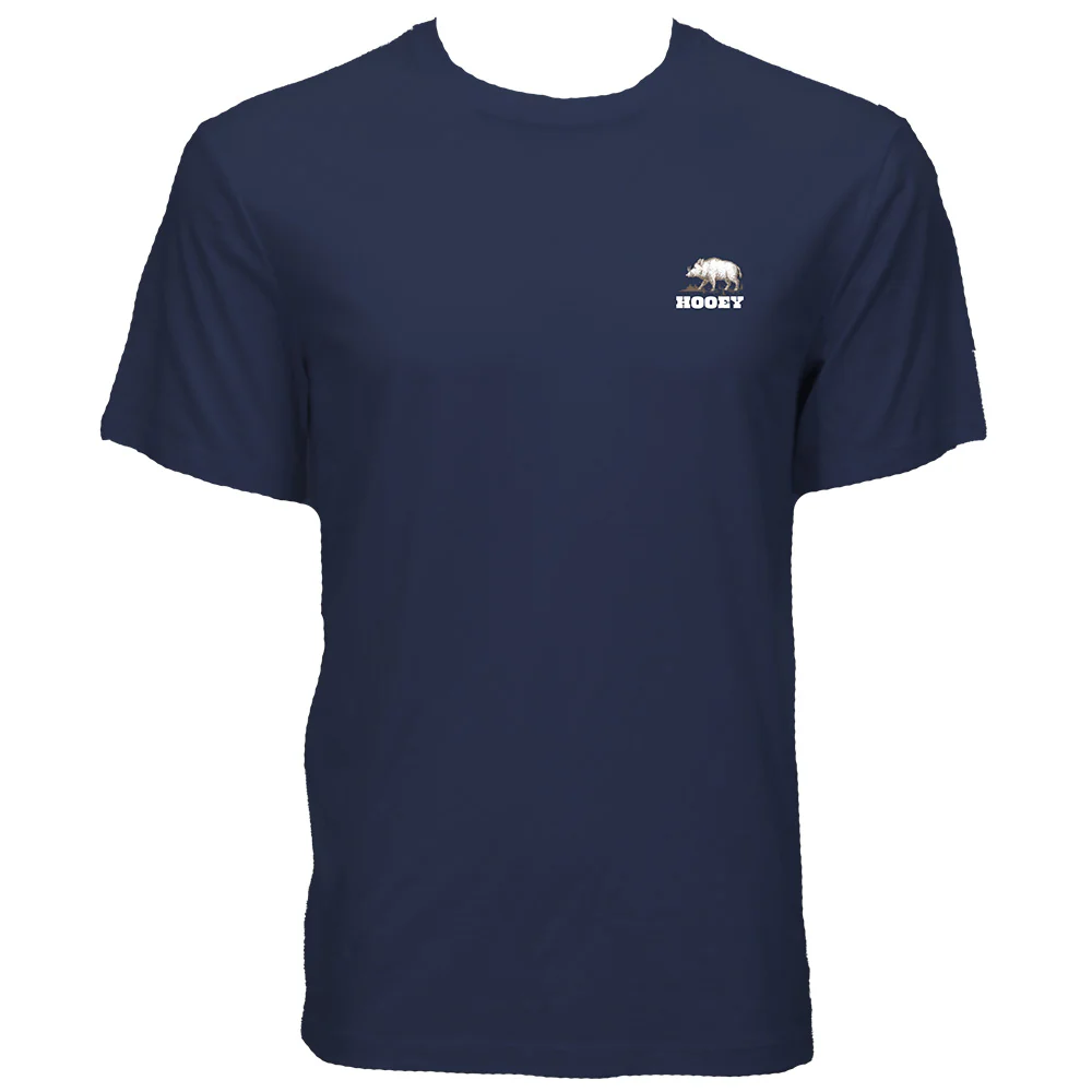 "Javelina" T-shirt Navy w/White & Tan Logo - Image 2