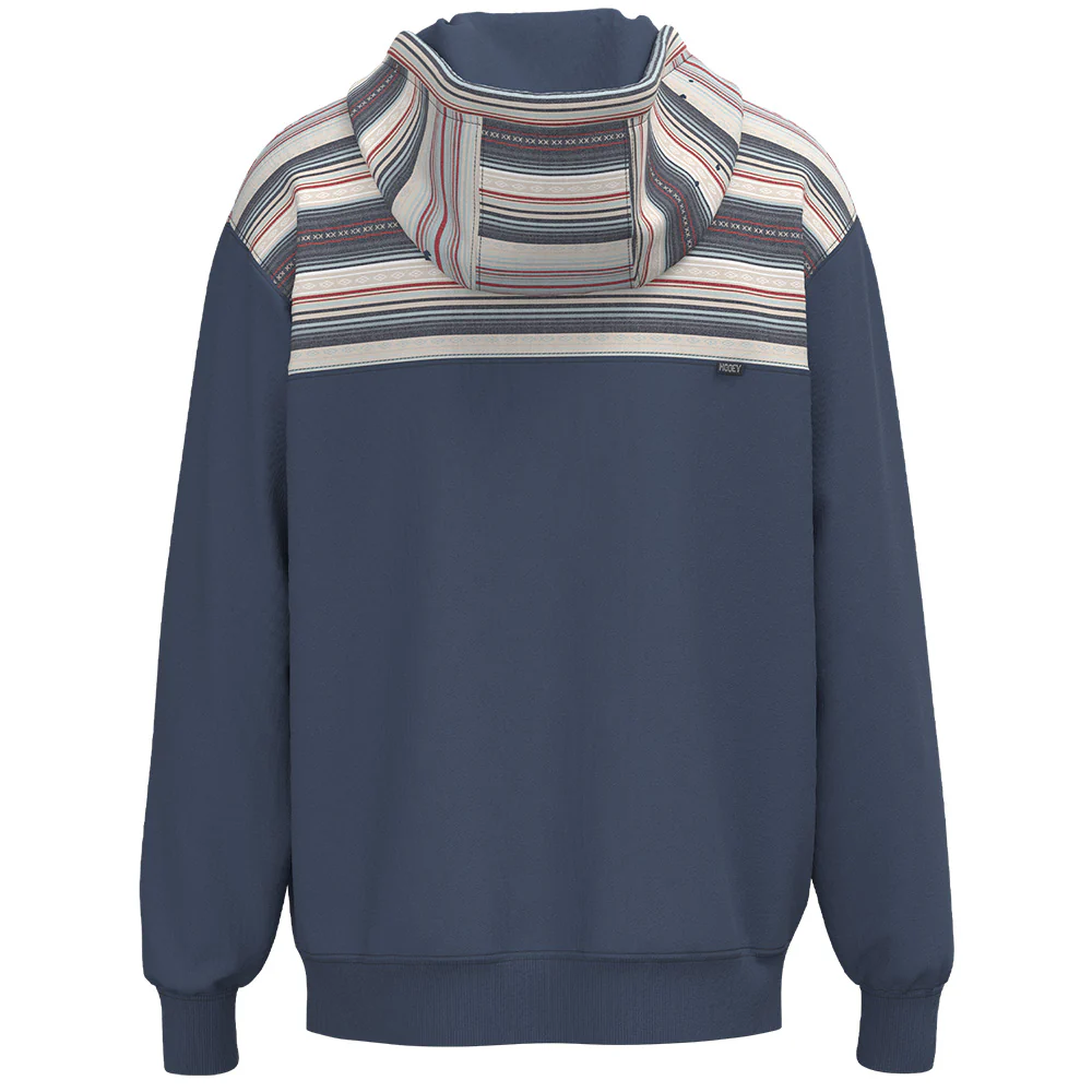 "Jimmy" Hoody Blue/Serape - Image 2