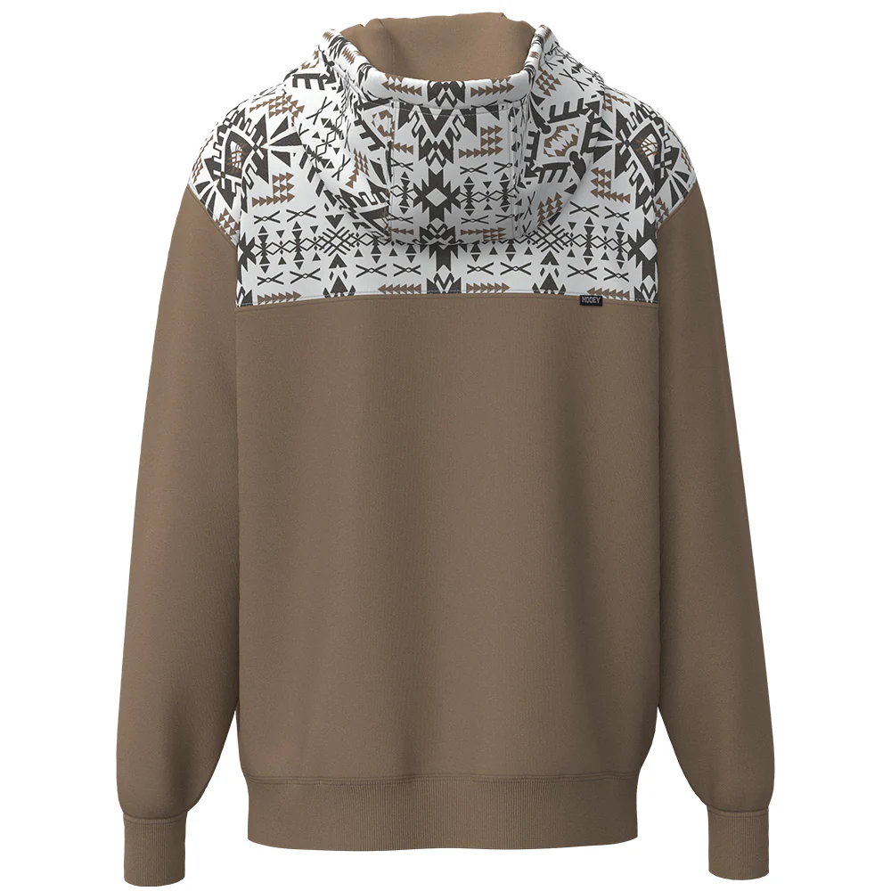 "Jimmy" Tan/Aztec Hoody - Image 2