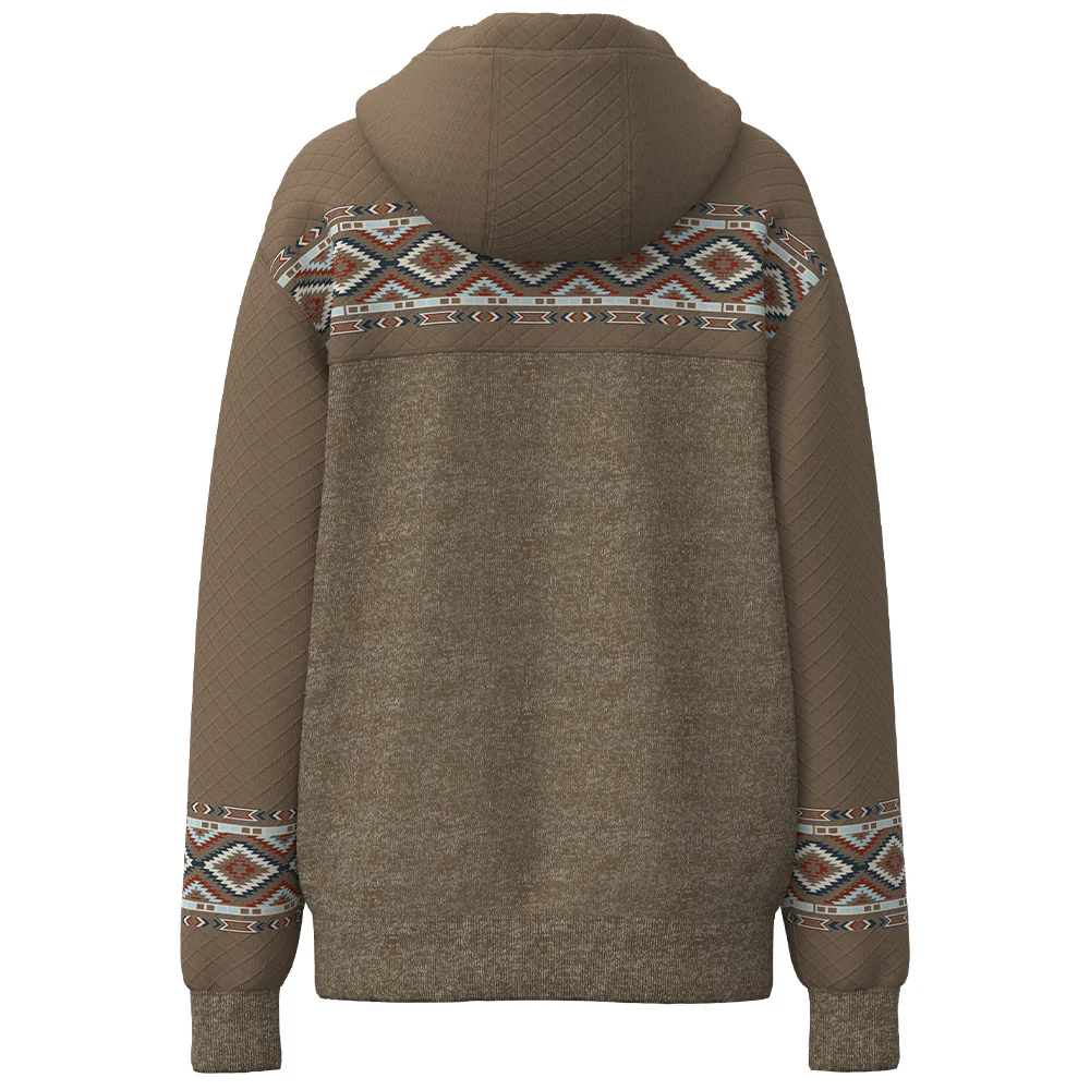"Jimmy" Tan w/Aztec Hoody - Image 2