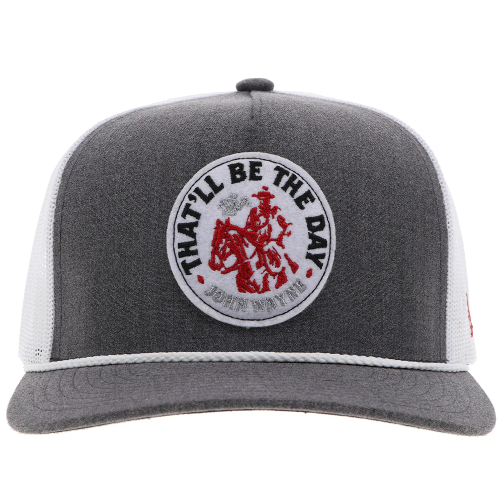 "John Wayne" Hat Grey/White - Image 4