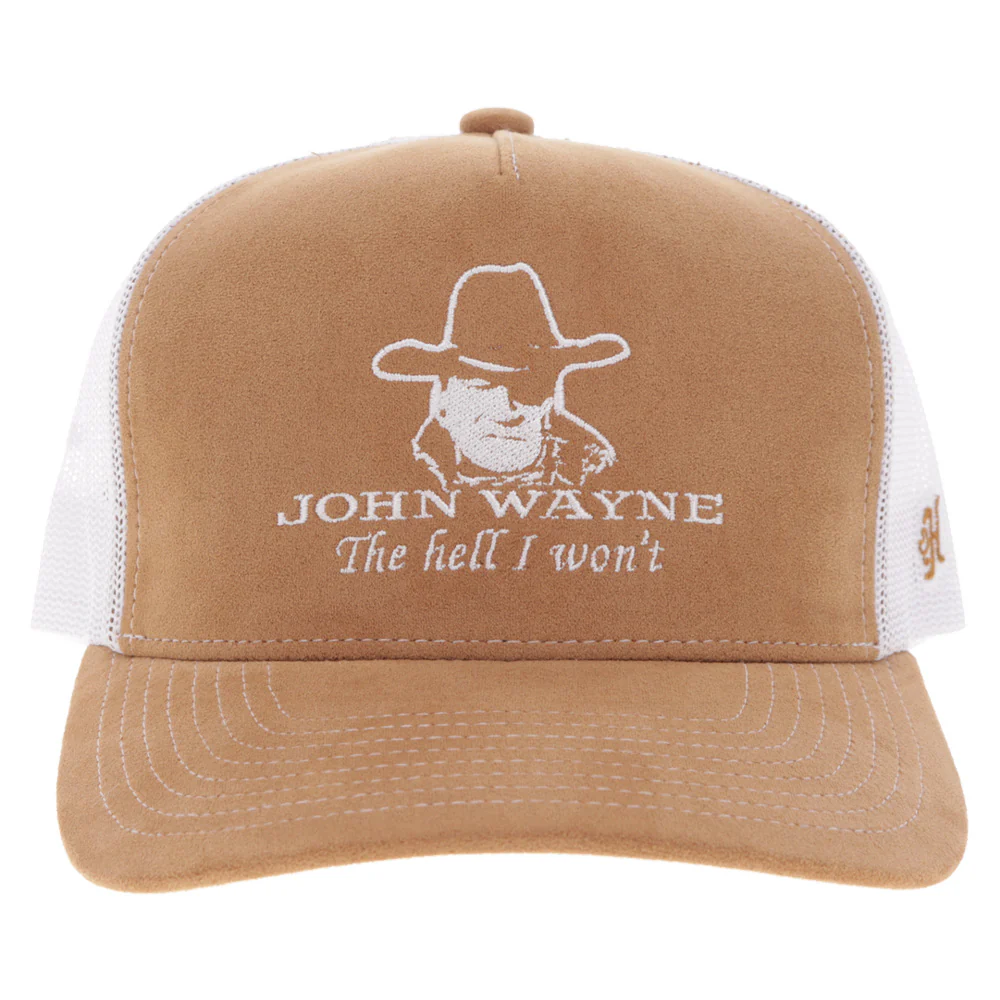 "John Wayne" Hat Tan & White - Image 4