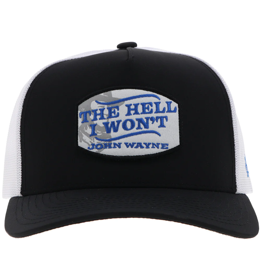 "John Wayne" Hat White/Black - Image 4