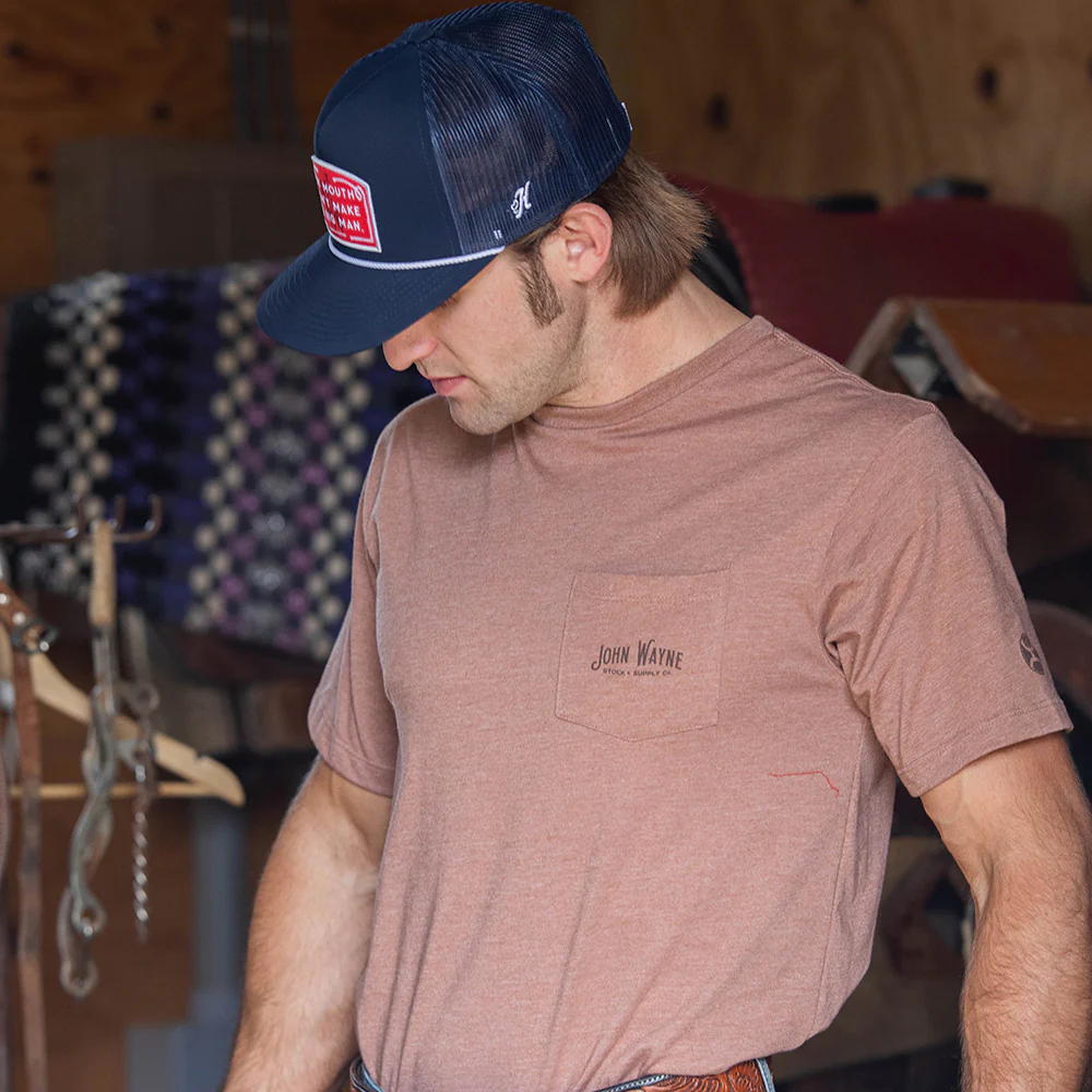 "John Wayne" Light Brown T-shirt - Image 4