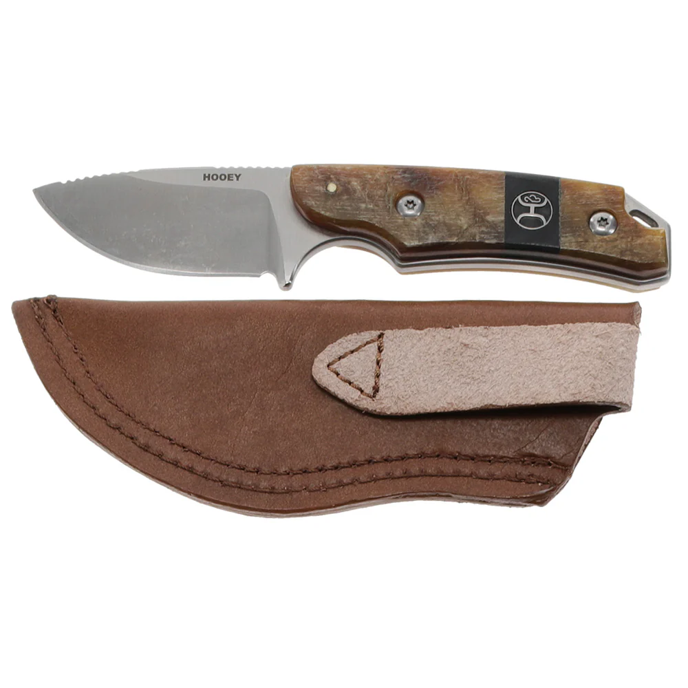 "Horn Fixed Blade Skinner Knife" Ram - Image 3