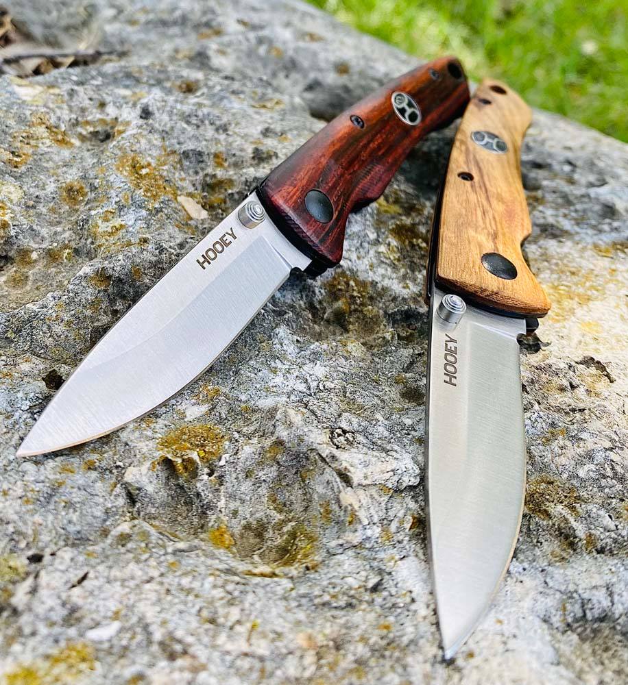 "Stud Folders" Cocobolo Liner Knife - Image 3