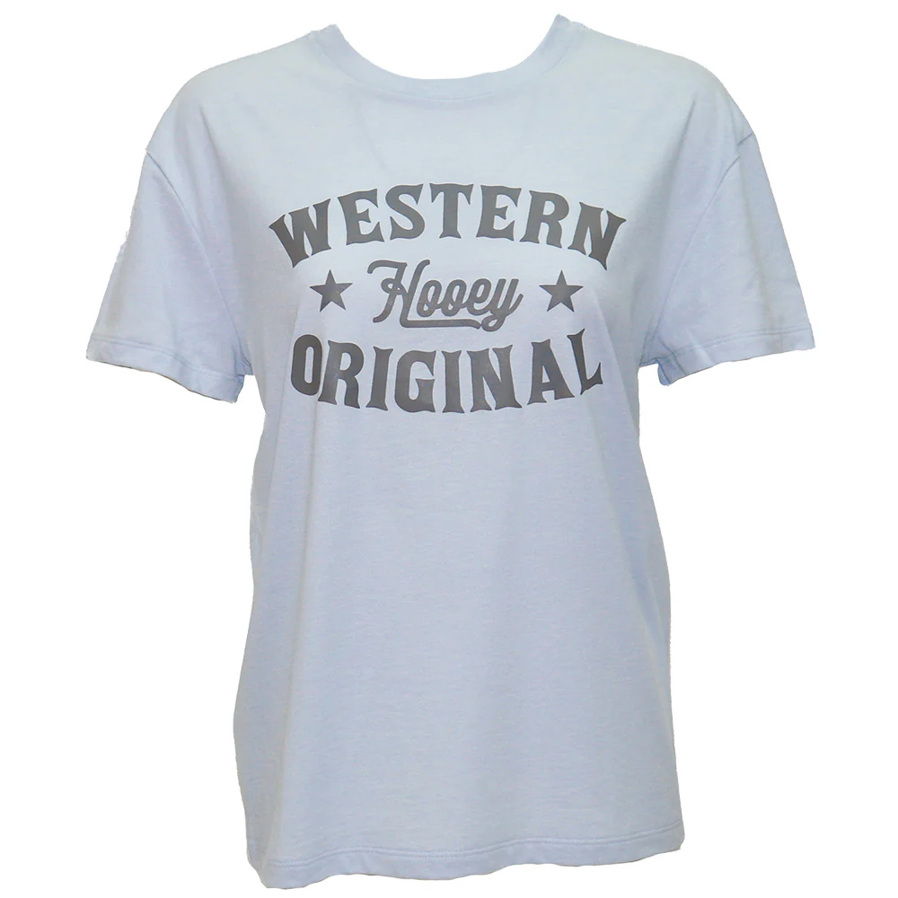 "Knockout" Light Blue w/Grey Logo T-shirt