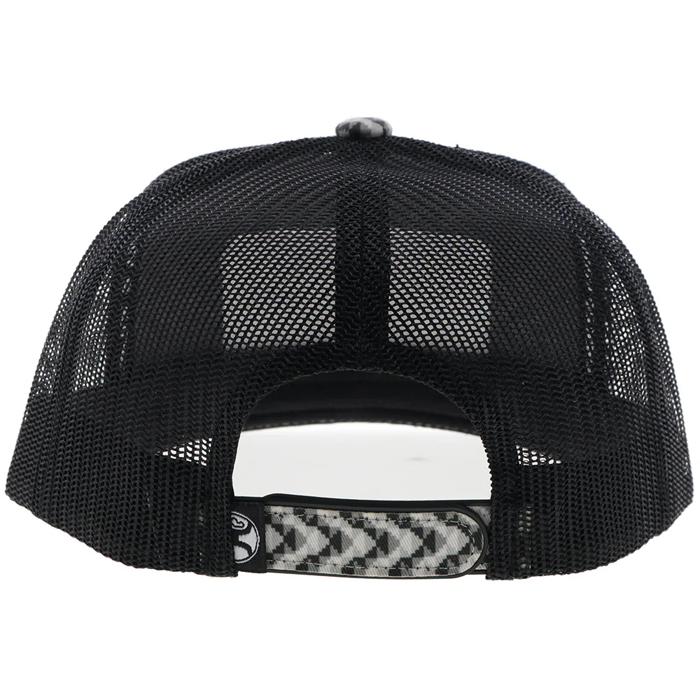 "Lakota" Hat Grey/Black w/Pattern - Image 2