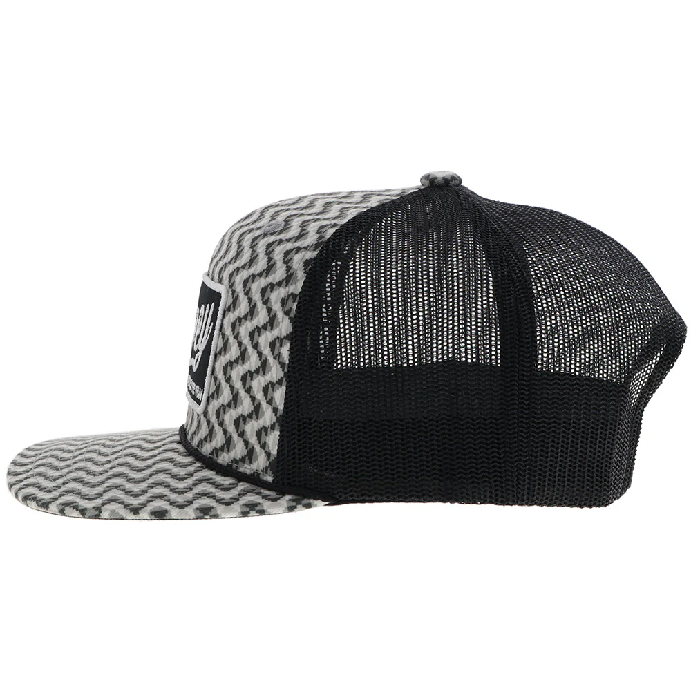 "Lakota" Hat Grey/Black w/Pattern - Image 3