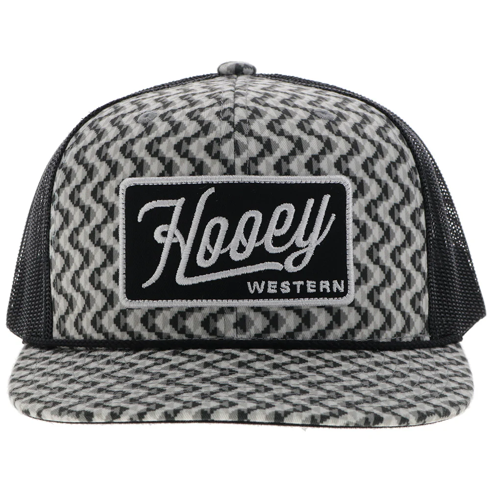 "Lakota" Hat Grey/Black w/Pattern - Image 4