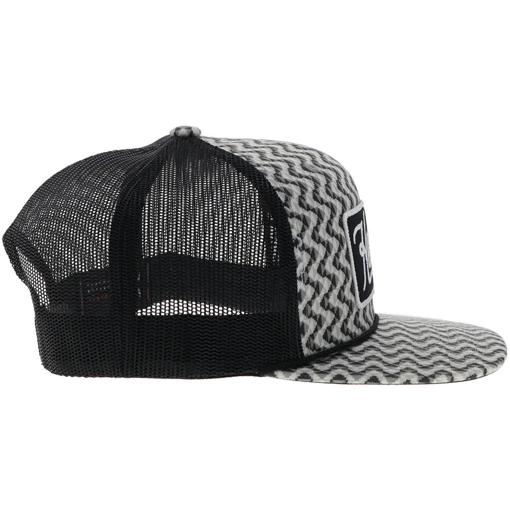 "Lakota" Hat Grey/Black w/Pattern - Image 5