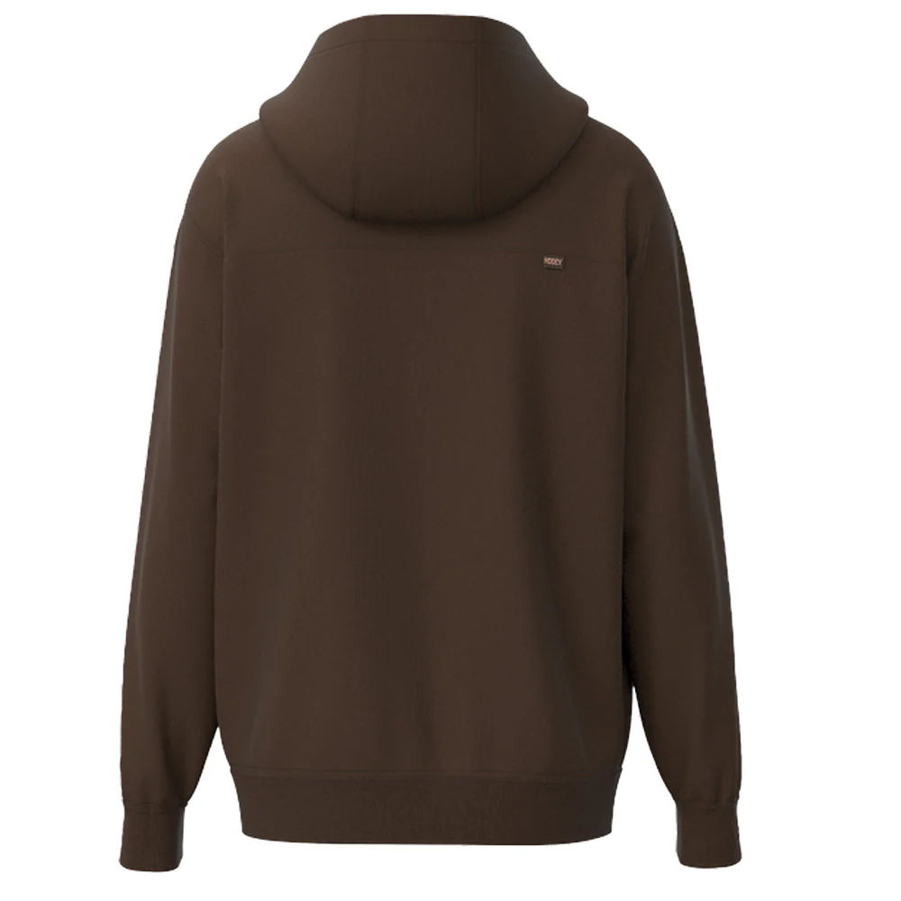 "Legendary" Hoody Brown w/Interior Aztec Detailing - Image 2