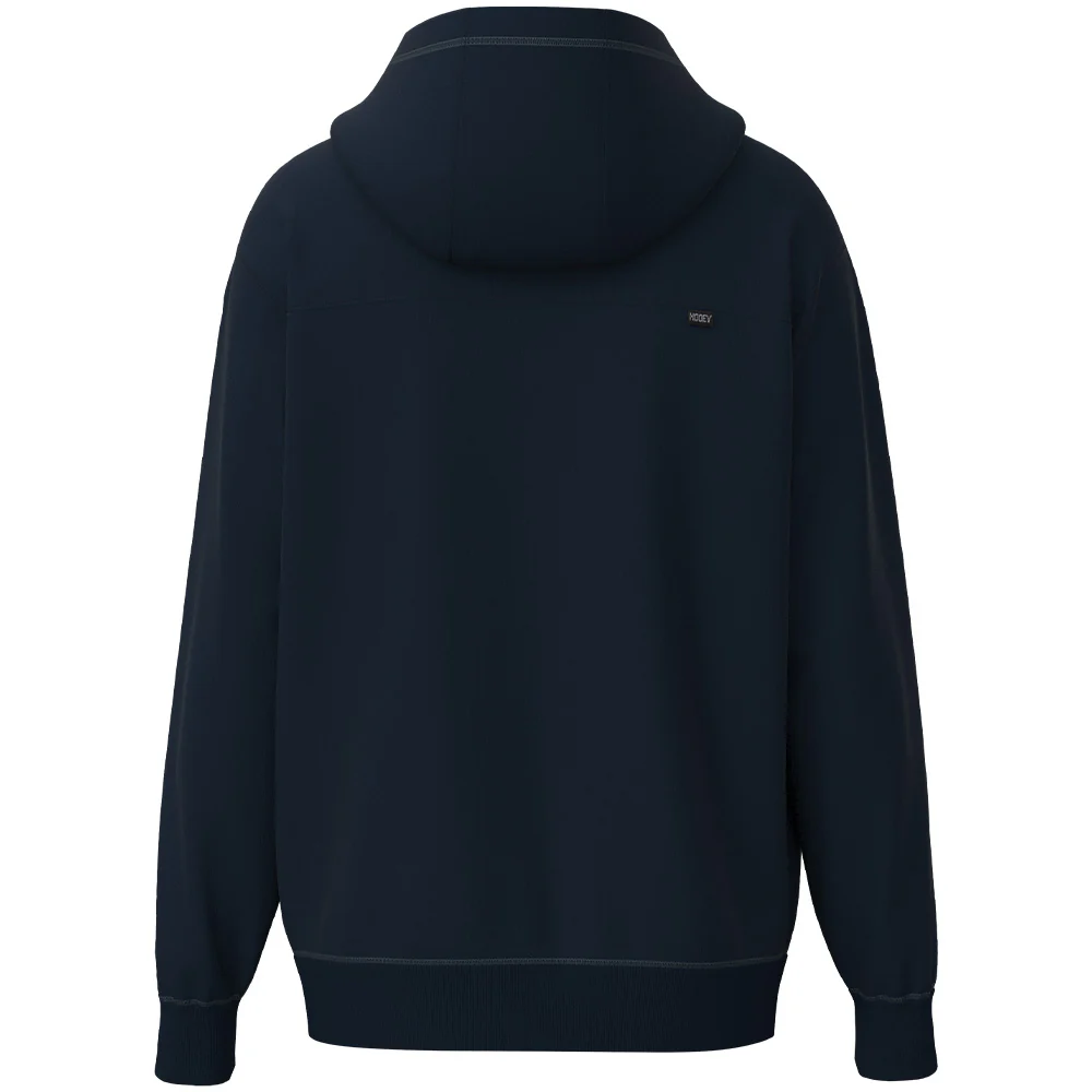 "Legendary Hoody" Navy Blue w/White & Grey Aztec - Image 2