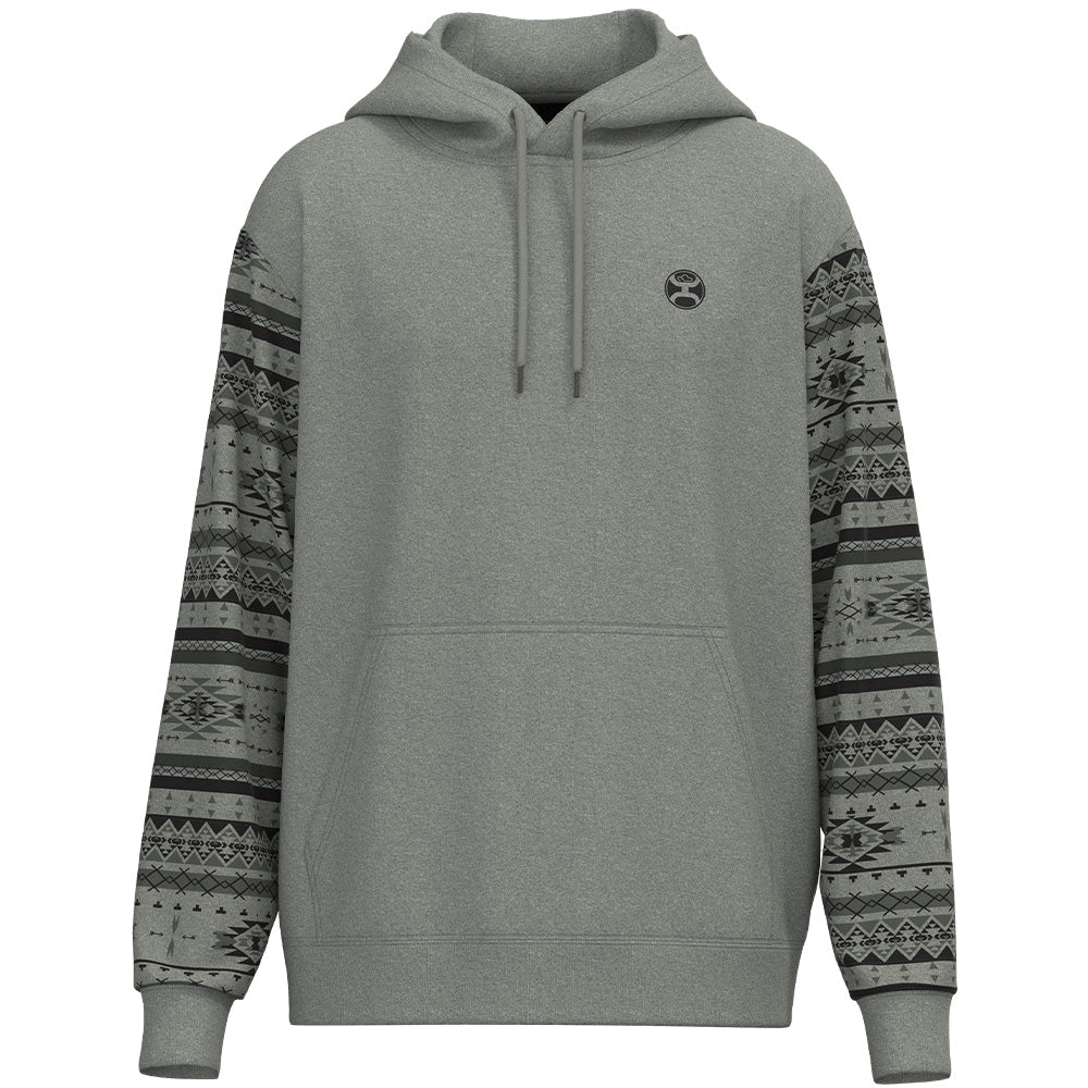 "Legendary Polar Fleece" Grey w/Aztec Hoody
