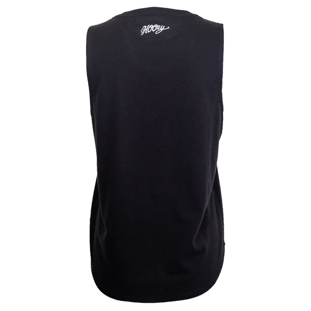 "Leona" Tank Black w/ White Stitching - Image 2