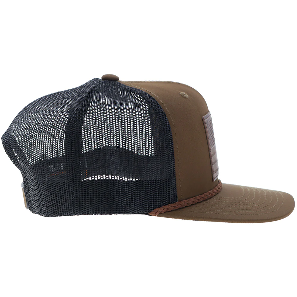 "Liberty Roper" Brown/Black w/Leather Patch - Image 3