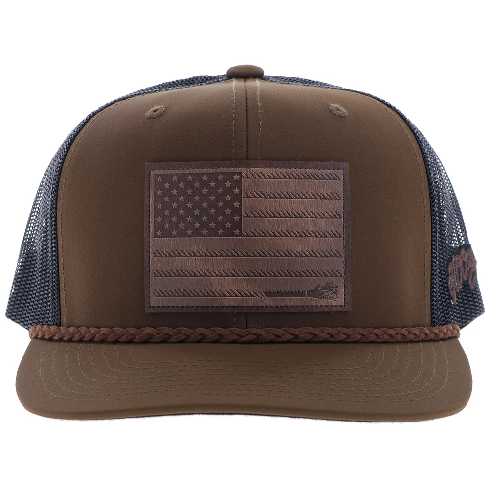 "Liberty Roper" Brown/Black w/Leather Patch - Image 4