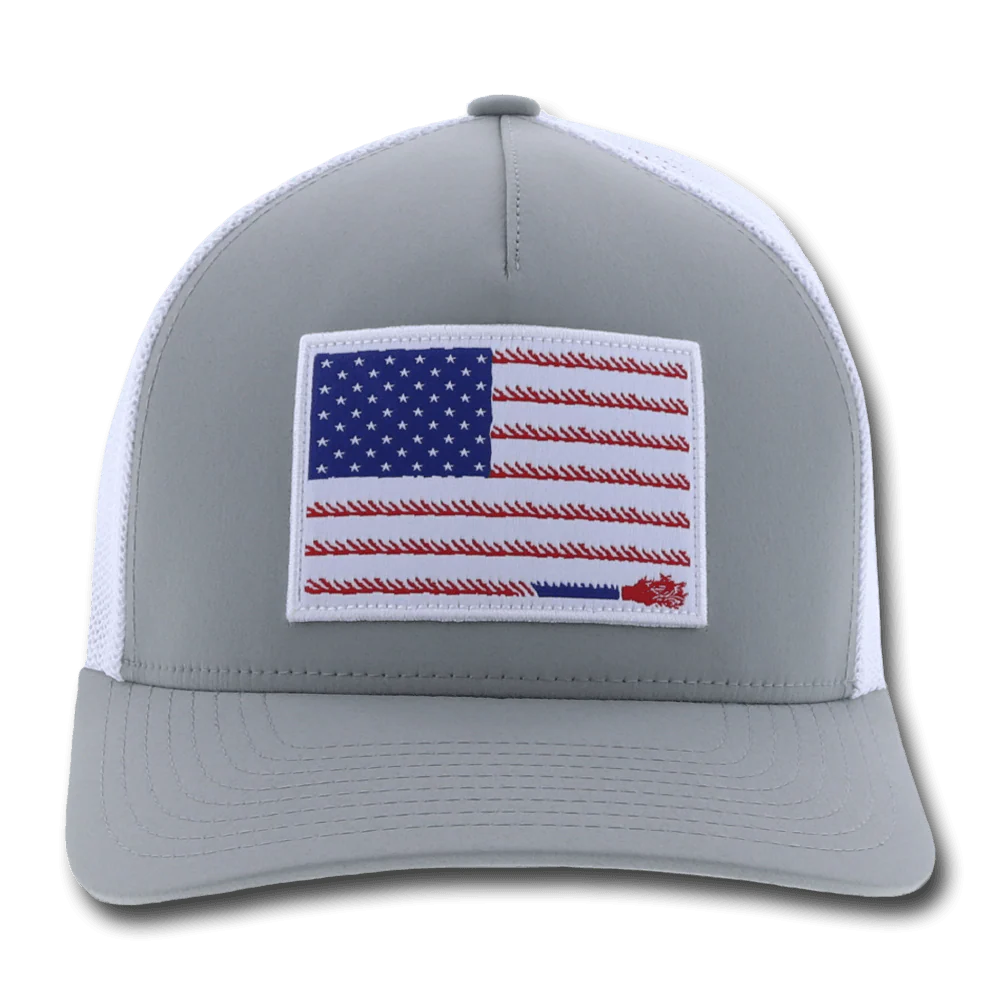 "Liberty Roper" Grey/White Hat - Image 5