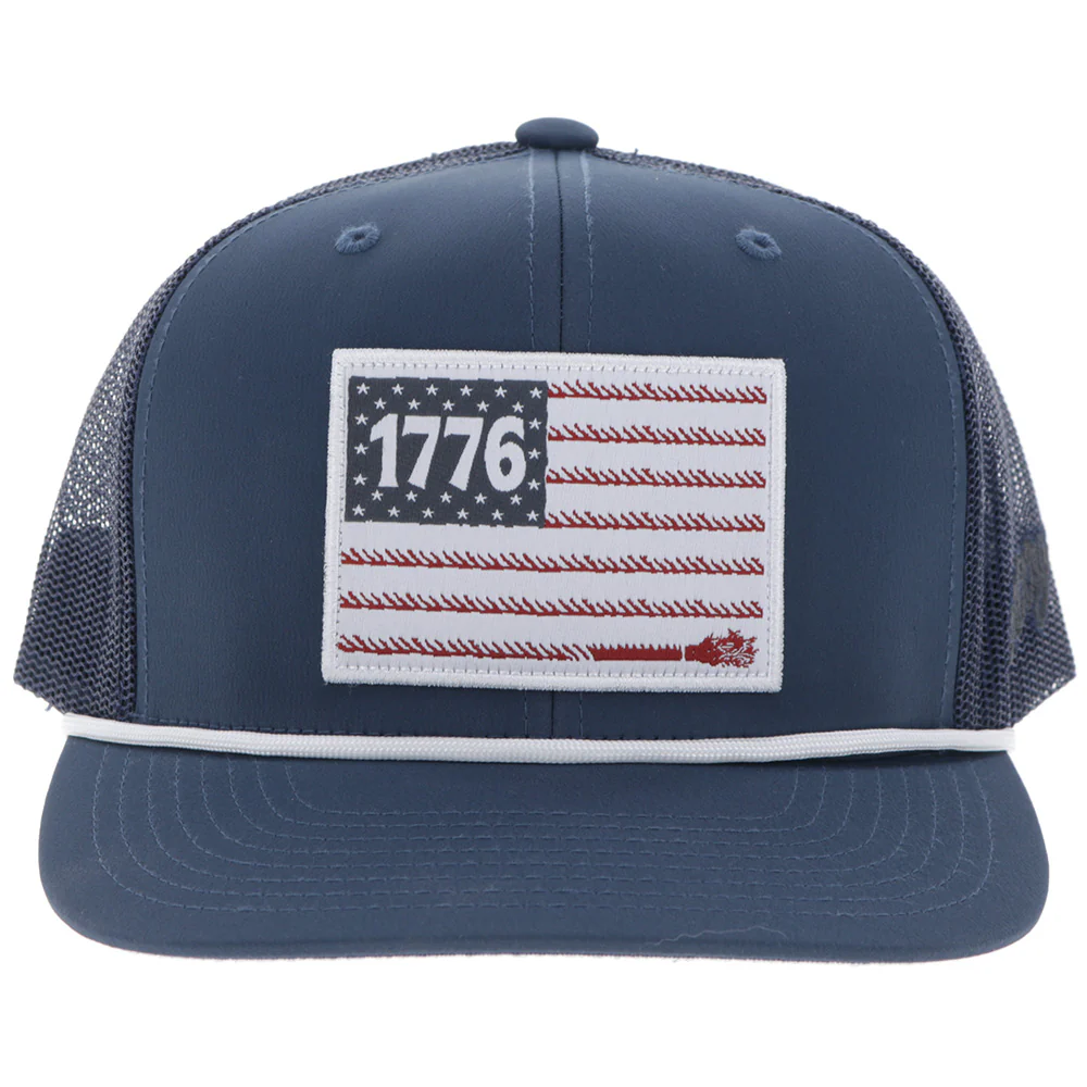 "Liberty Roper" Navy Blue w/ 1776 Flag Patch - Image 4