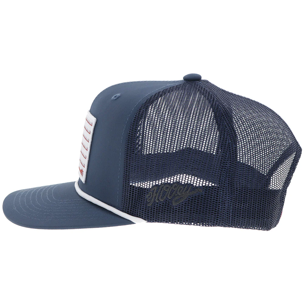 "Liberty Roper" Navy Blue w/ 1776 Flag Patch - Image 5