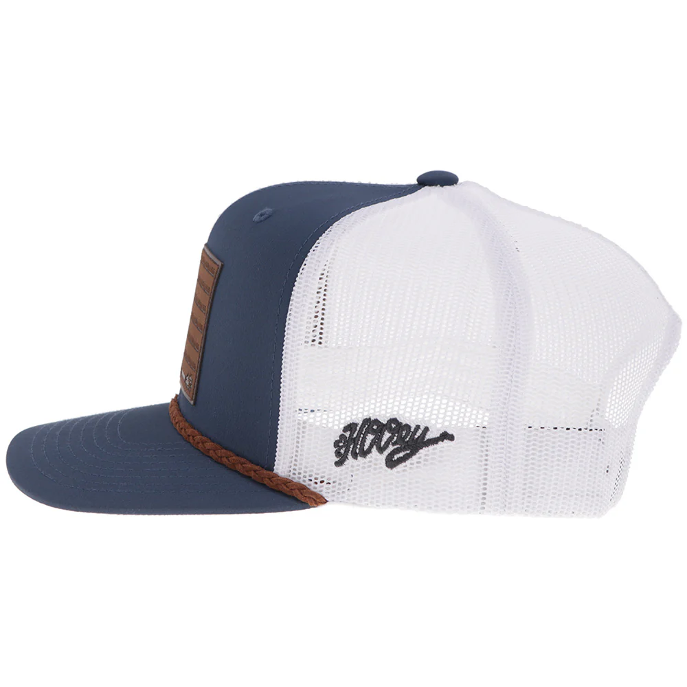 "Liberty Roper" Navy/White w/ 1776 Leather Patch - Image 3