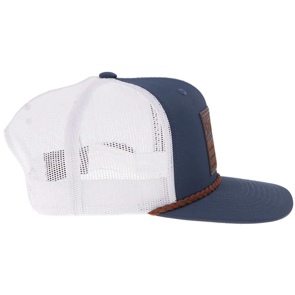"Liberty Roper" Navy/White w/ 1776 Leather Patch - Image 5