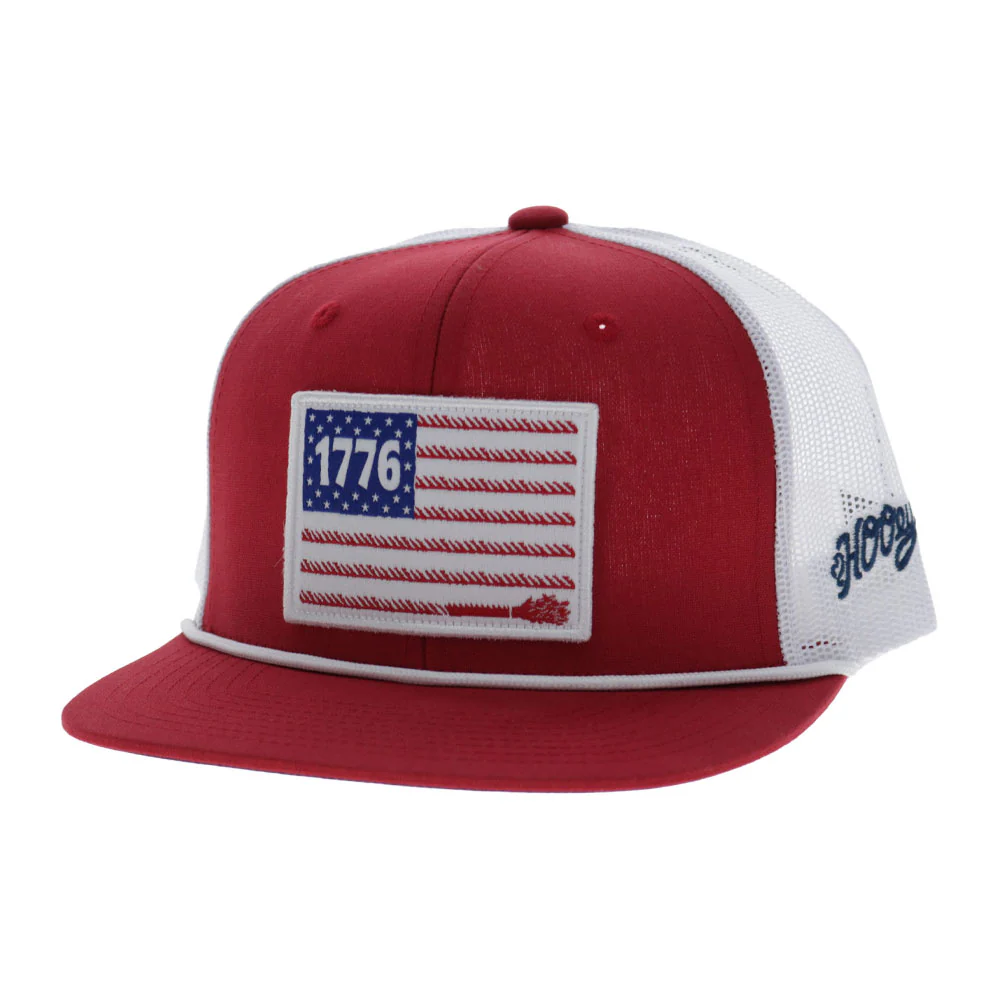 "Liberty Roper" Red/White w/ 1776 Flag Patch