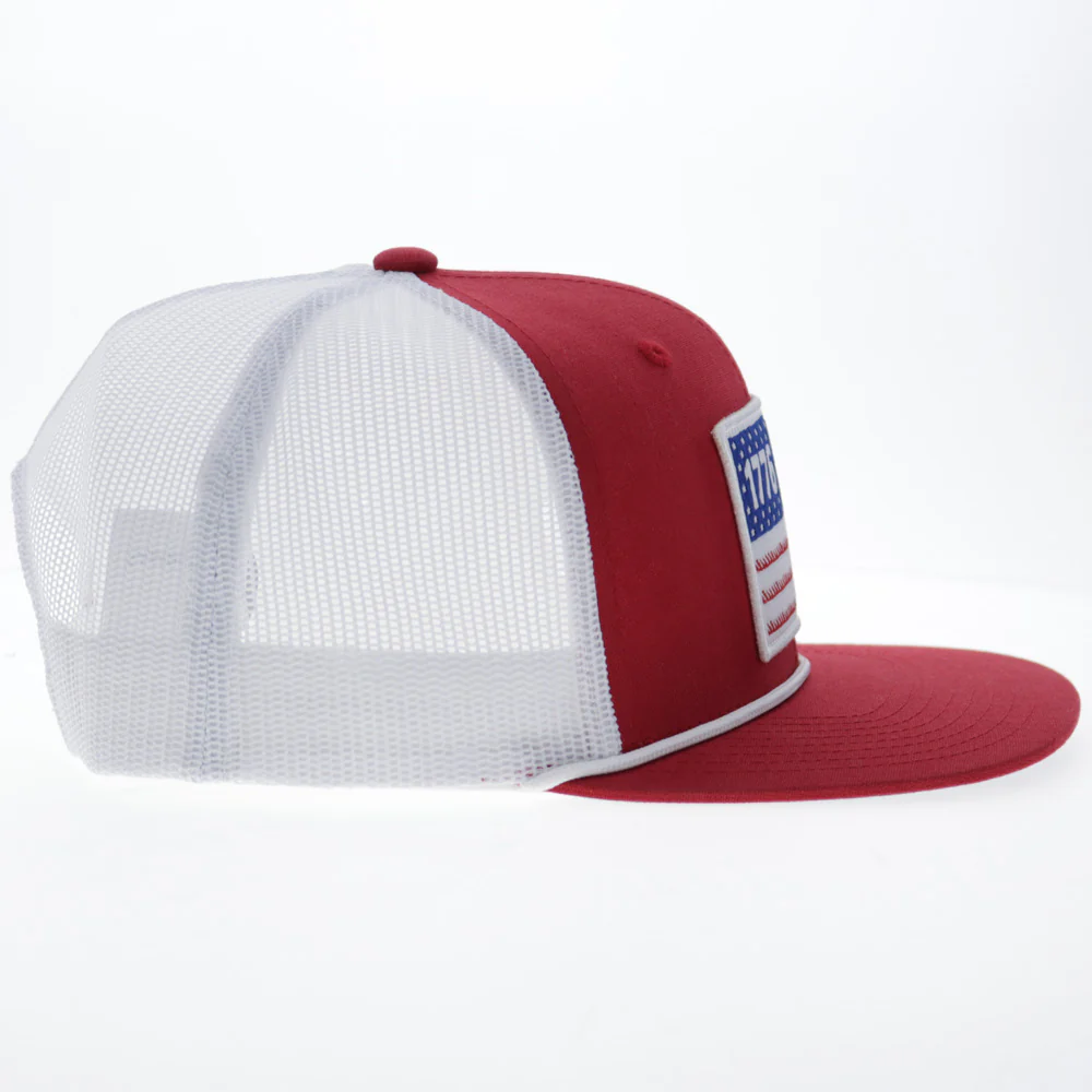 "Liberty Roper" Red/White w/ 1776 Flag Patch - Image 3