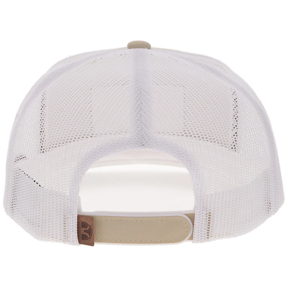 "Liberty Roper" Tan/White w/Leather Patch - Image 2
