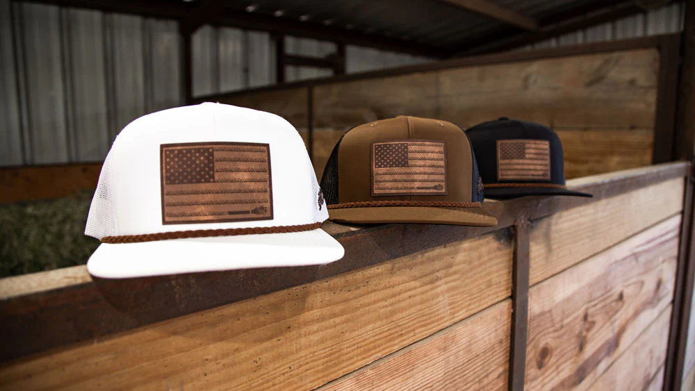 "Liberty Roper" White w/Leather Patch - Image 6