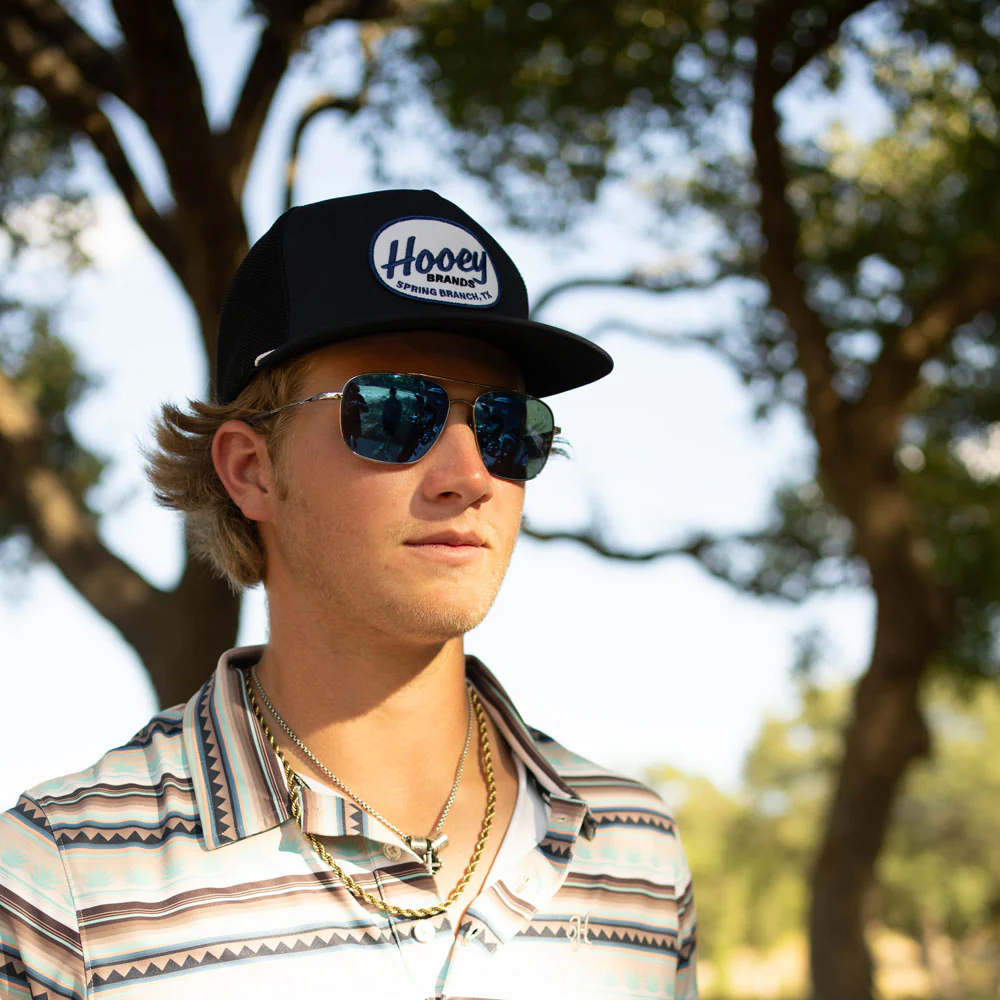 "Local" Hat Navy/Black w/Navy & White Patch - Image 6