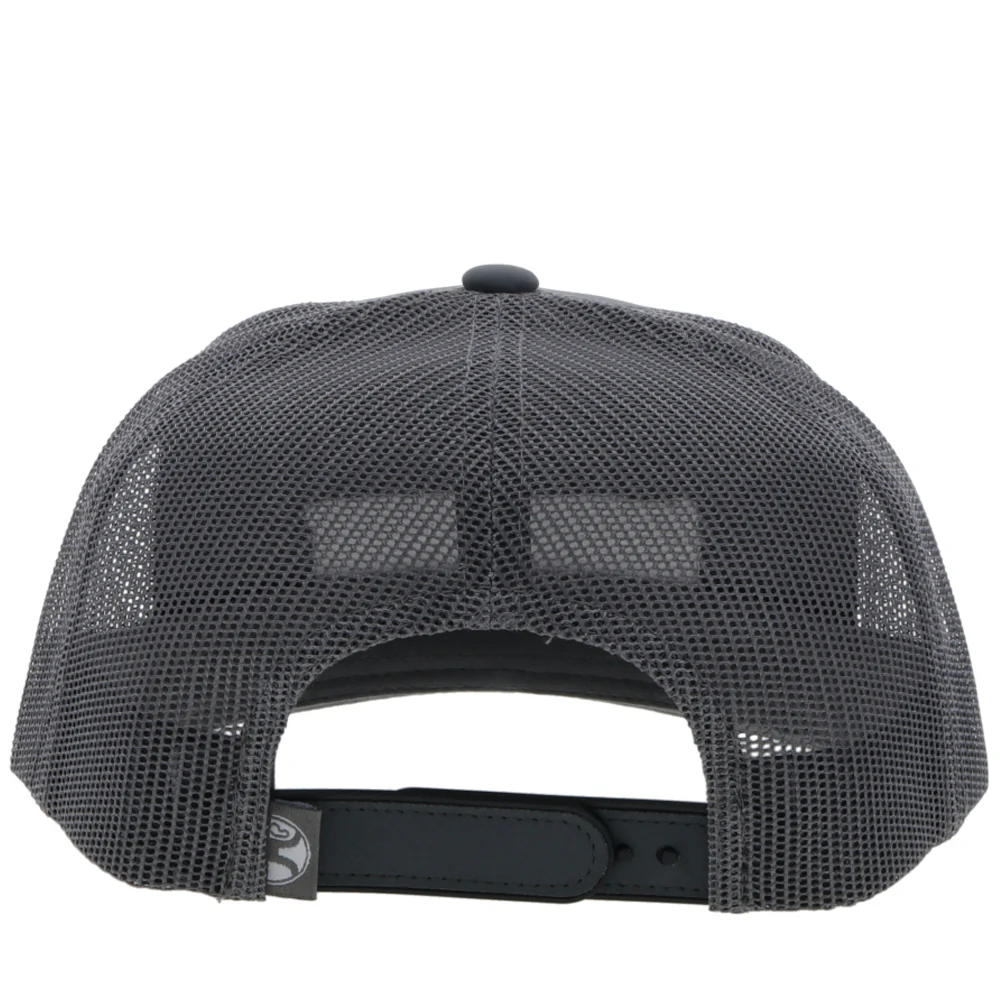 "Lock Up" Grey Snapback Hat - Image 2
