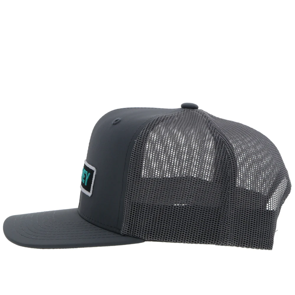 "Lock Up" Grey Snapback Hat - Image 3