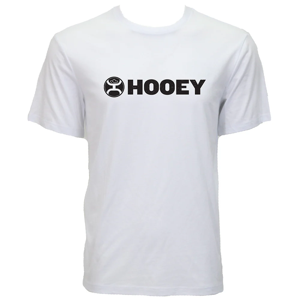 "Lock-Up" White Hooey T-shirt