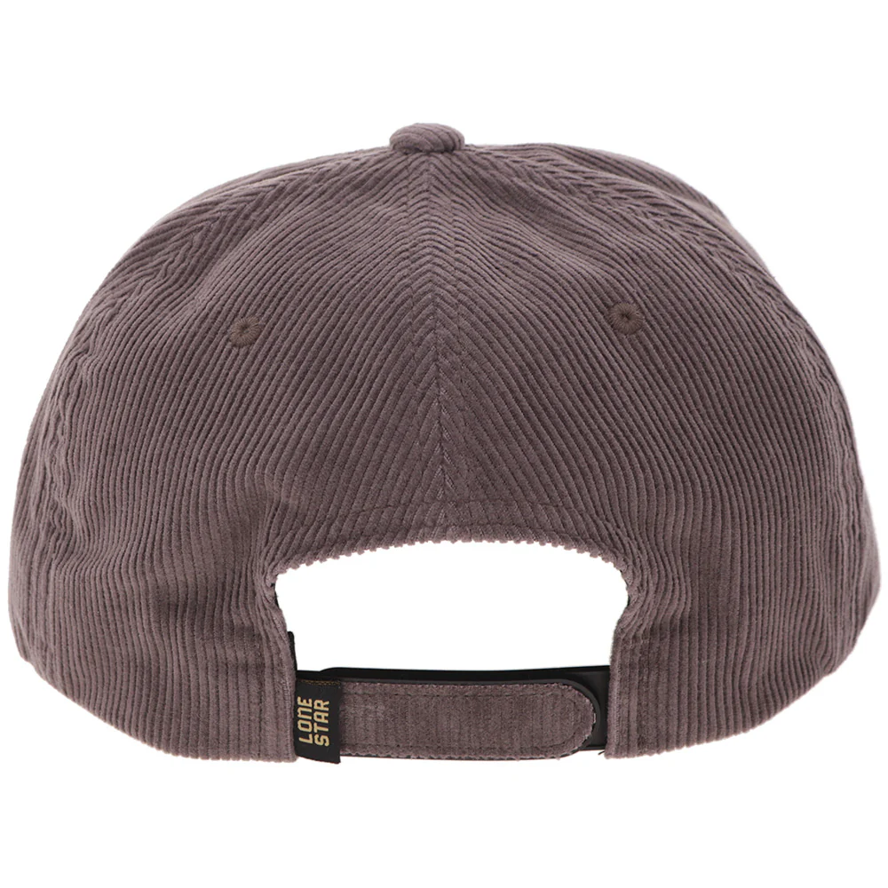 "Lone Star" Grey Corduroy w/Red/ Yellow Logo - Image 2
