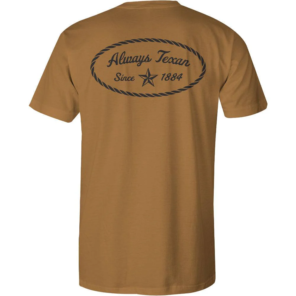 "Lone Star" Mustard Tee