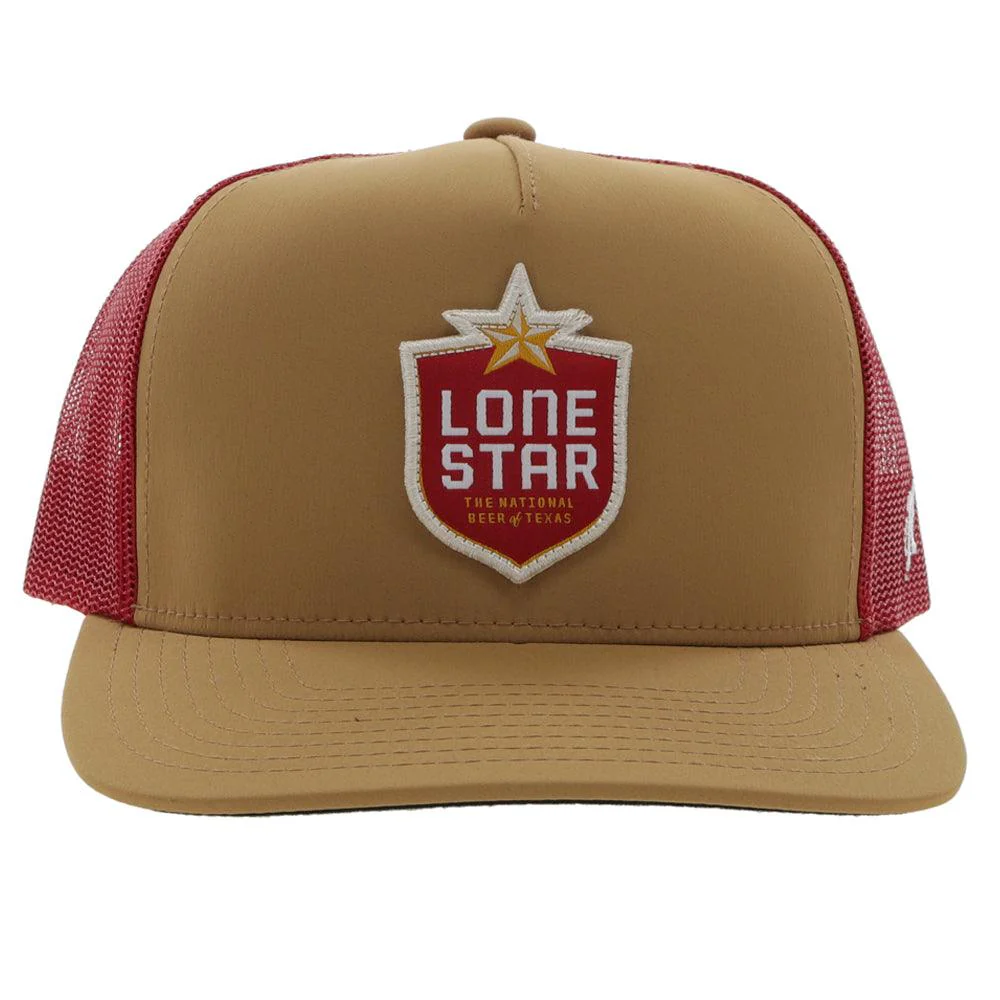 "Lone Star" Tan/Red Hat - Image 4