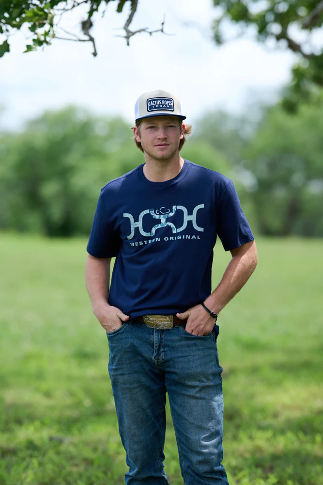 "Loop" Navy Hooey T-shirt - Image 2