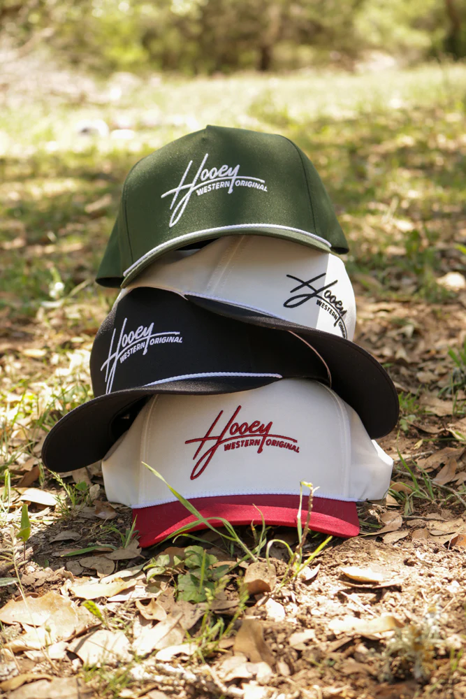 "Mark Out" Hat Black w/White Stitching - Image 6